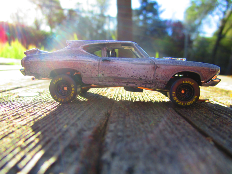 Illustration for article titled Mad Max: Custom HotWheels Interceptor.